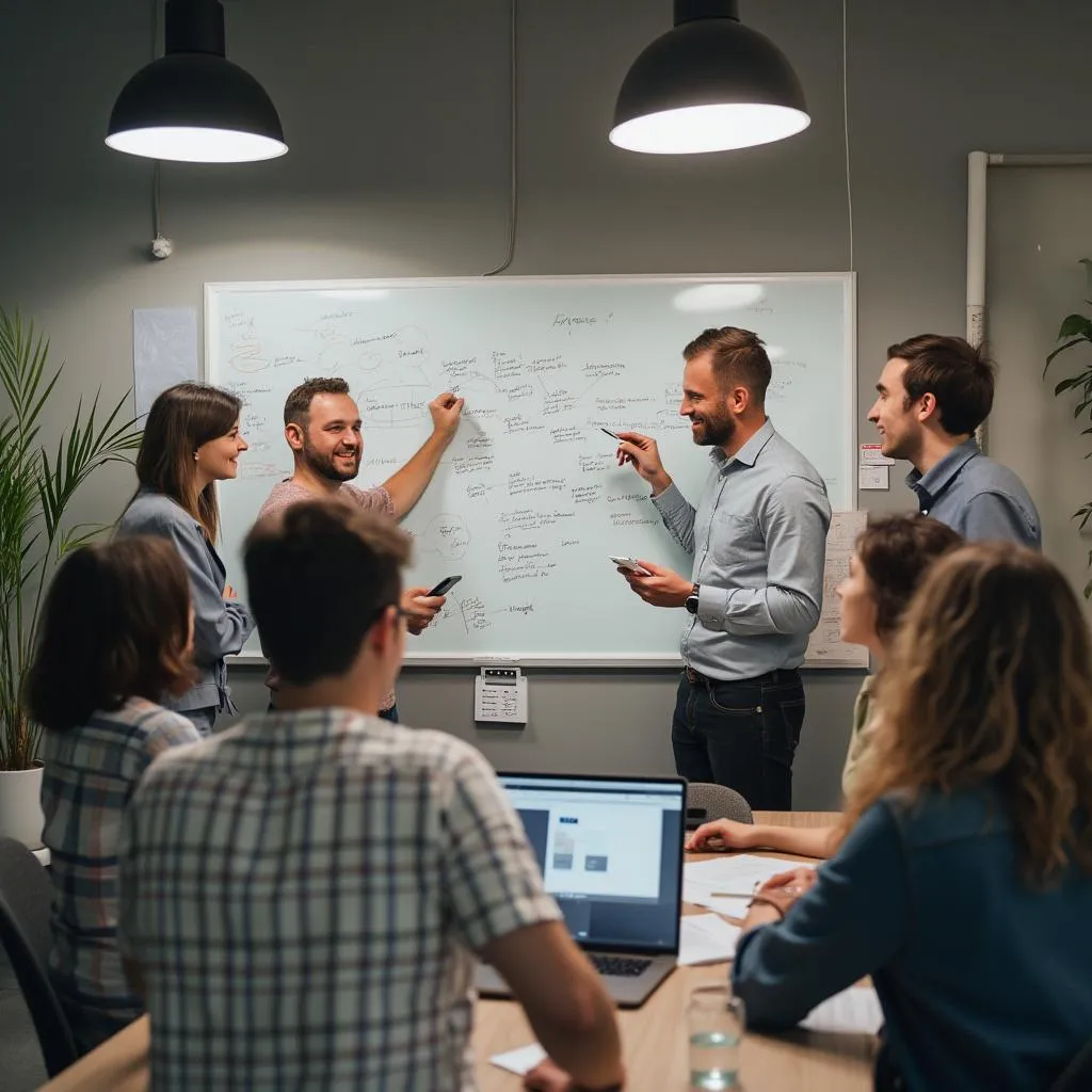 Équipe BusinessBoost en collaboration